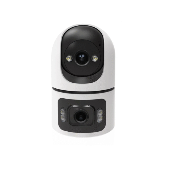 Moes Tuya WiFi Indoor Smart Camera 8MP Dual Screen Lens 2.4G/5G Infrared Night Vision Motion Detection Auto Track Two-Way Audio