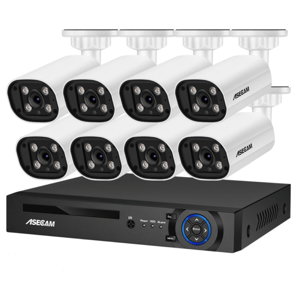 8 MP 4 K Security Camera with Smart AI Alerts